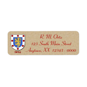 Ortiz Heraldic Shield