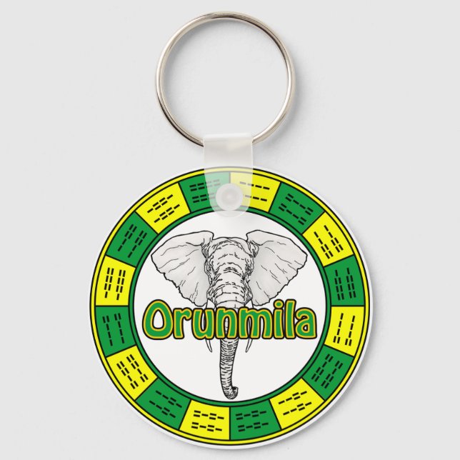 Orunmila - Ifá Key Ring (Front)