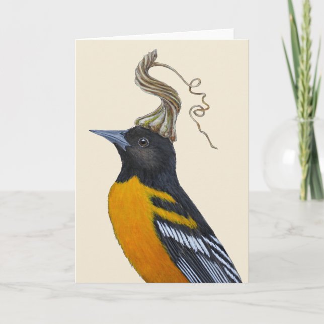 Orville the oriole card (Front)