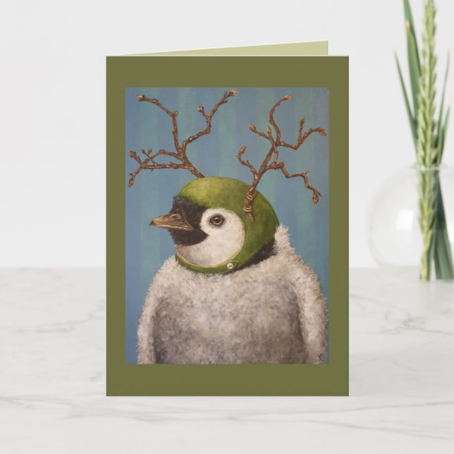 Orville the penguin card (Front)