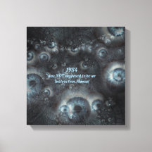 Orwell 1984 Big Brother themed canvas print.