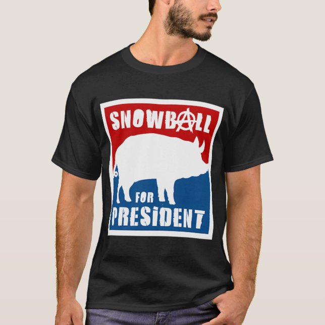 Orwell - Animal Farm - Snowball For T-Shirt (Front)
