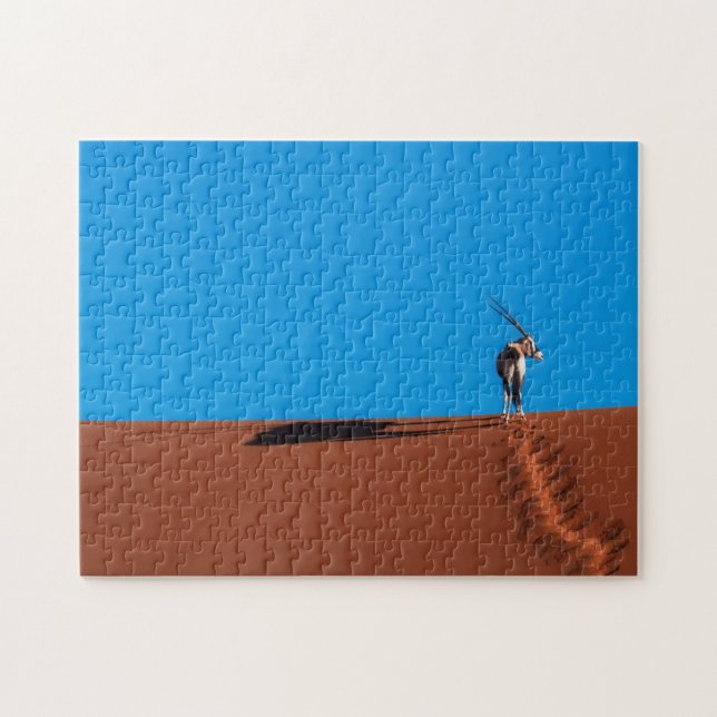 Oryx Antelope at the Namib Desert Jigsaw Puzzle (Horizontal)