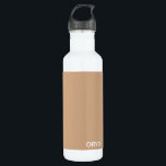 Oryx brown beige colour name 710 ml water bottle<br><div class="desc">Oryx brown beige colour name</div>