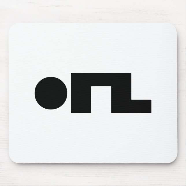 ORZ Emoticon Kaomoji Emoji Mouse Mat (Front)