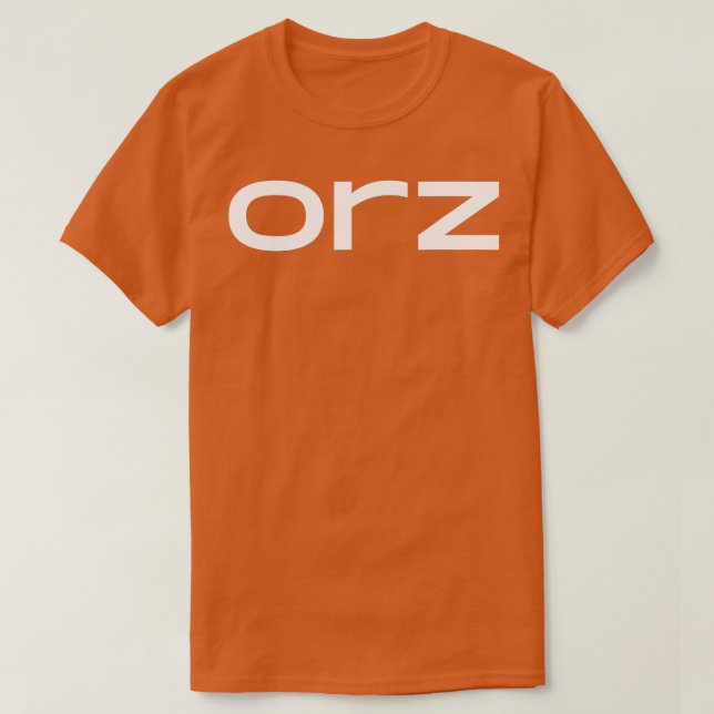 orz gakkuri dozita  T-Shirt (Design Front)