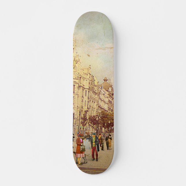 Os Aliados. Port. 1935 Skateboard (Front)