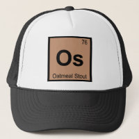 Os - Oatmeal Stout Beer Chemistry Periodic Table