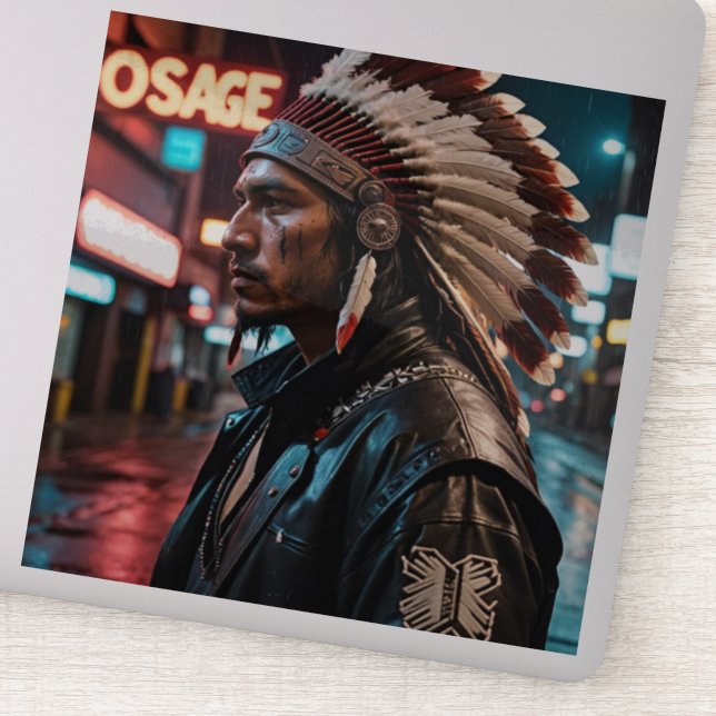 Osage Stickers (Detail)