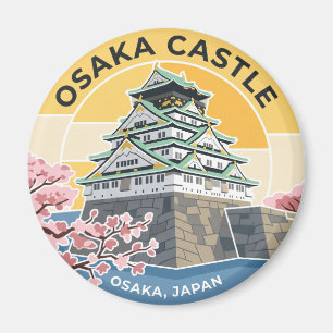 Osaka Castle, Japan Japan Magnet