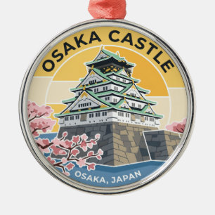 Osaka Castle, Japan Japan Metal Tree Decoration