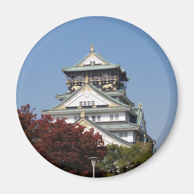 Osaka Castle Magnet (Front)
