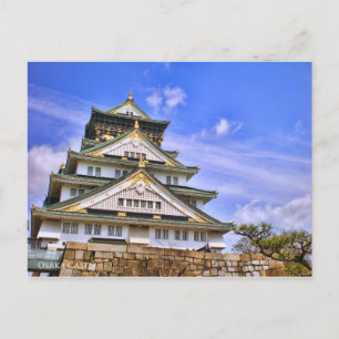 Osaka Castle：Postcard Postcard