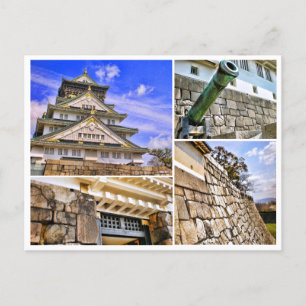 Osaka Castle (Various scenes ver.) [Postcard] Postcard
