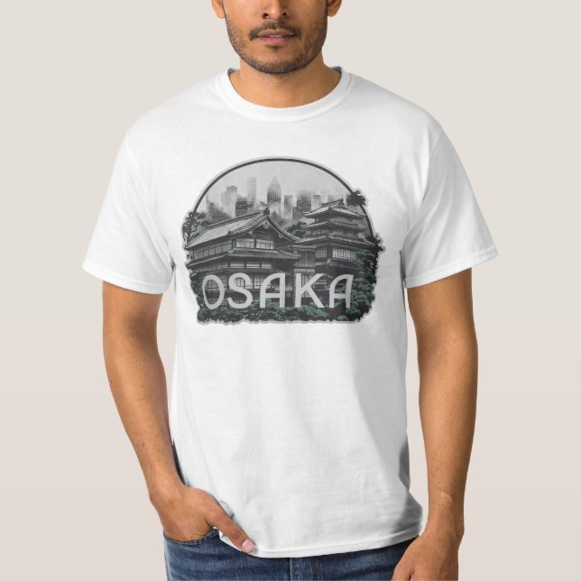 Osaka City Japan T-Shirt (Front)