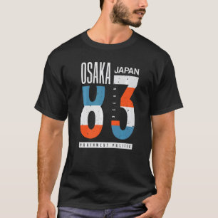 Osaka Japan 83 Ocean North West Pacific   T-Shirt