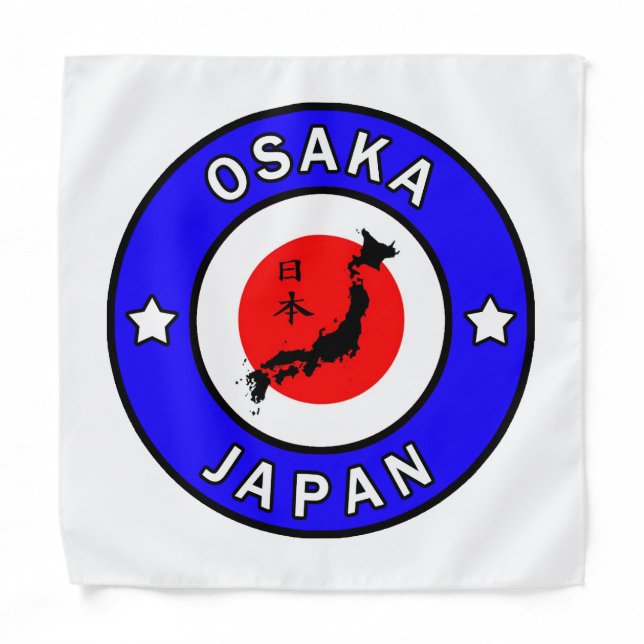 Osaka Japan Bandana (Front)