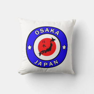 Osaka Japan pillow