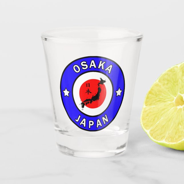 Osaka Japan Shot Glass (Front)