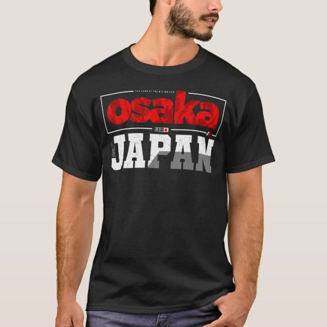 Osaka Japan T-Shirt (Front)