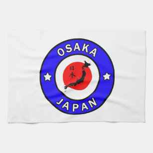 Osaka Japan Tea Towel