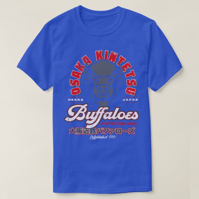 Osaka Kintetsu Buffaloes T-Shirt (Design Front)