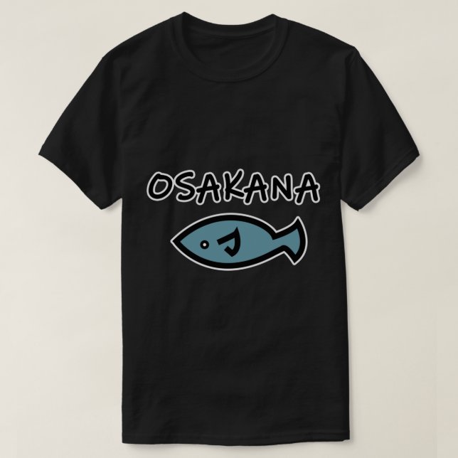 Osakana Anime Girl Active T-Shirt (Design Front)