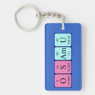 Osamu periodic table name keyring