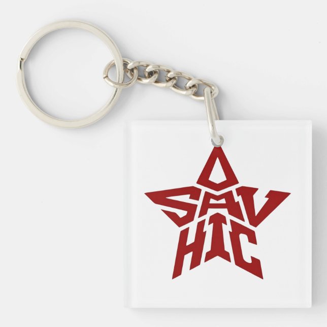 OSAVICH Star KeyChain (looks awesome) (Front)