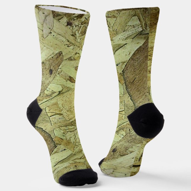 OSB Chip Board Plywood Socks (Angled)