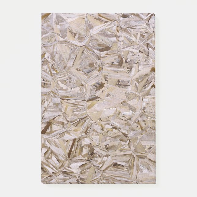 OSB Construction Plywood Sheeting Print Post-it Notes (Front)
