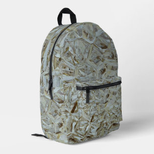 OSB Pattern Chipboard Renovation Printed Backpack