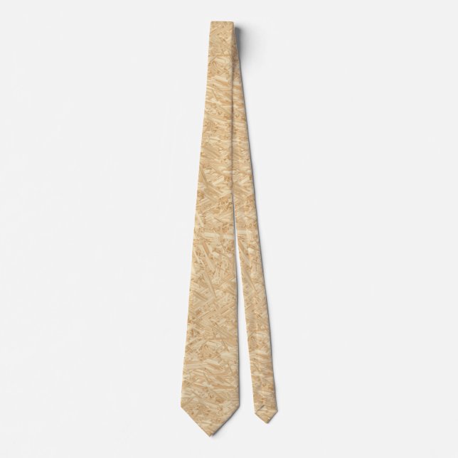 OSB Pattern Chipboard Renovation Tie (Front)