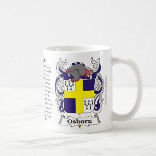 Osborn Family Coat of Arms Mug