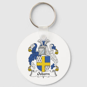 Osborn Family Crest Key Ring