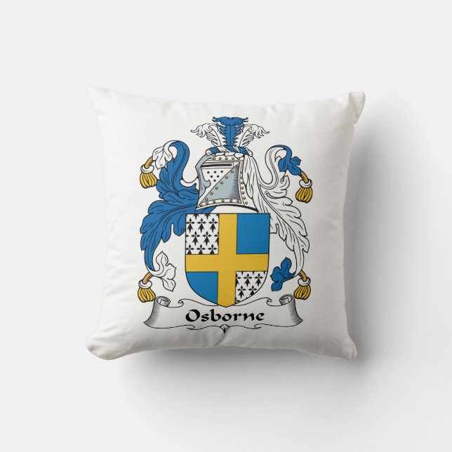 Osborne Family Crest Cushion (Front)