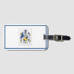 Osborne Family Crest Tote Bag Luggage Tag
