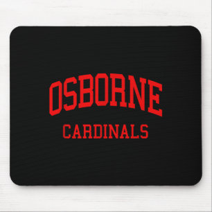 Osborne high school hs marietta ga retro mouse mat