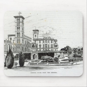 Osborne House from the Grounds Mouse Mat