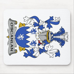 O'Scanlan Family Crest Mouse Mat