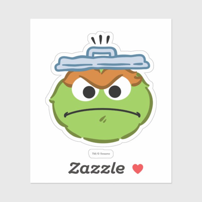 Oscar Angry Face (Sheet)