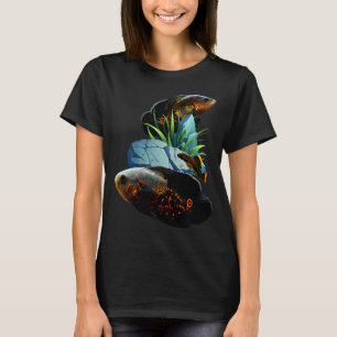 Oscar Cichlids Fish Plecostomus Freshwater Aquariu T-Shirt