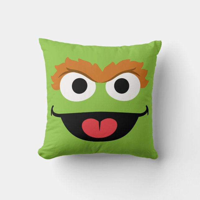 Oscar Face Art Cushion (Front)
