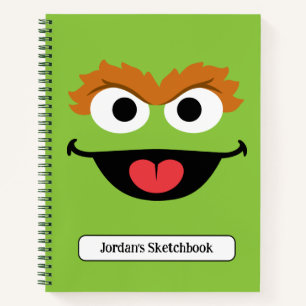 Oscar Face Art Drawing Notebook