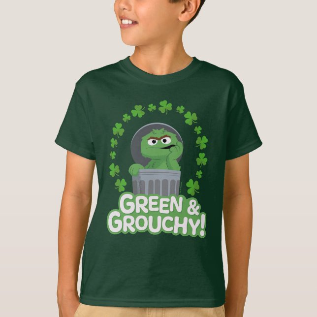 Oscar | Green & Grouchy! T-Shirt (Front)