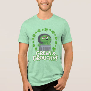 Oscar Green & Grouchy! Tri-Blend Shirt