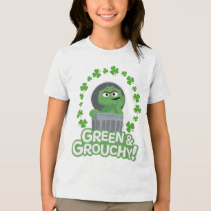 Oscar   Green & Grouchy! Tri-Blend Shirt