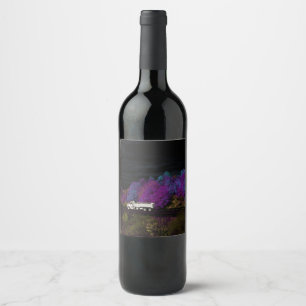 oscar leaves the party wine label