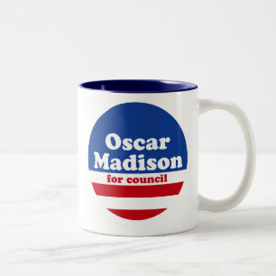 Oscar Madison for Council mug