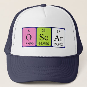 Oscar periodic table name hat